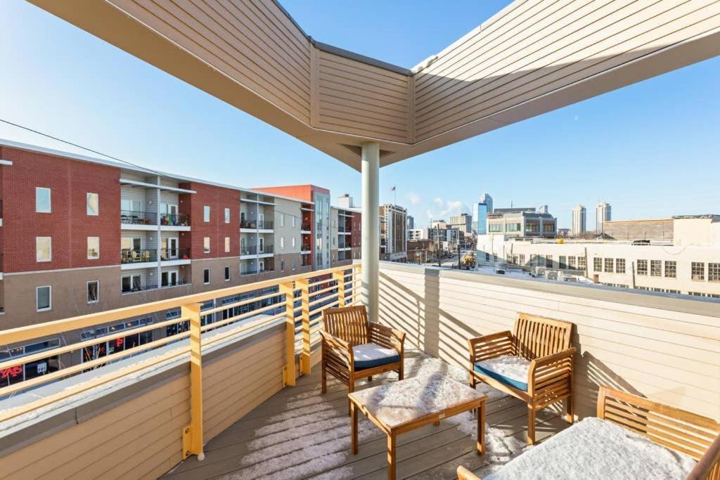 Upscale 3Br Penthouse By Cozysuites إنديانابوليس المظهر الخارجي الصورة